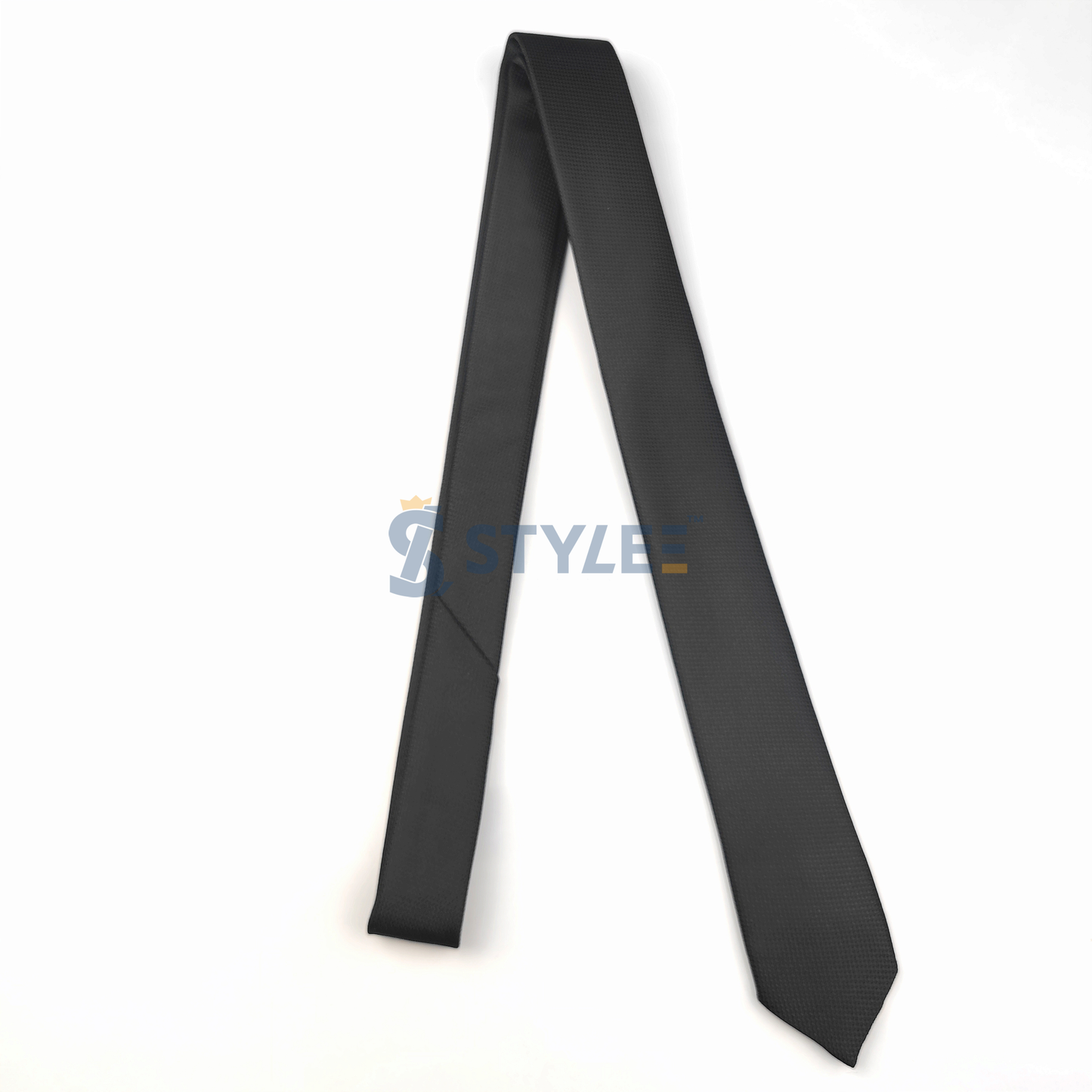 Cravate Noir avec mouchoir