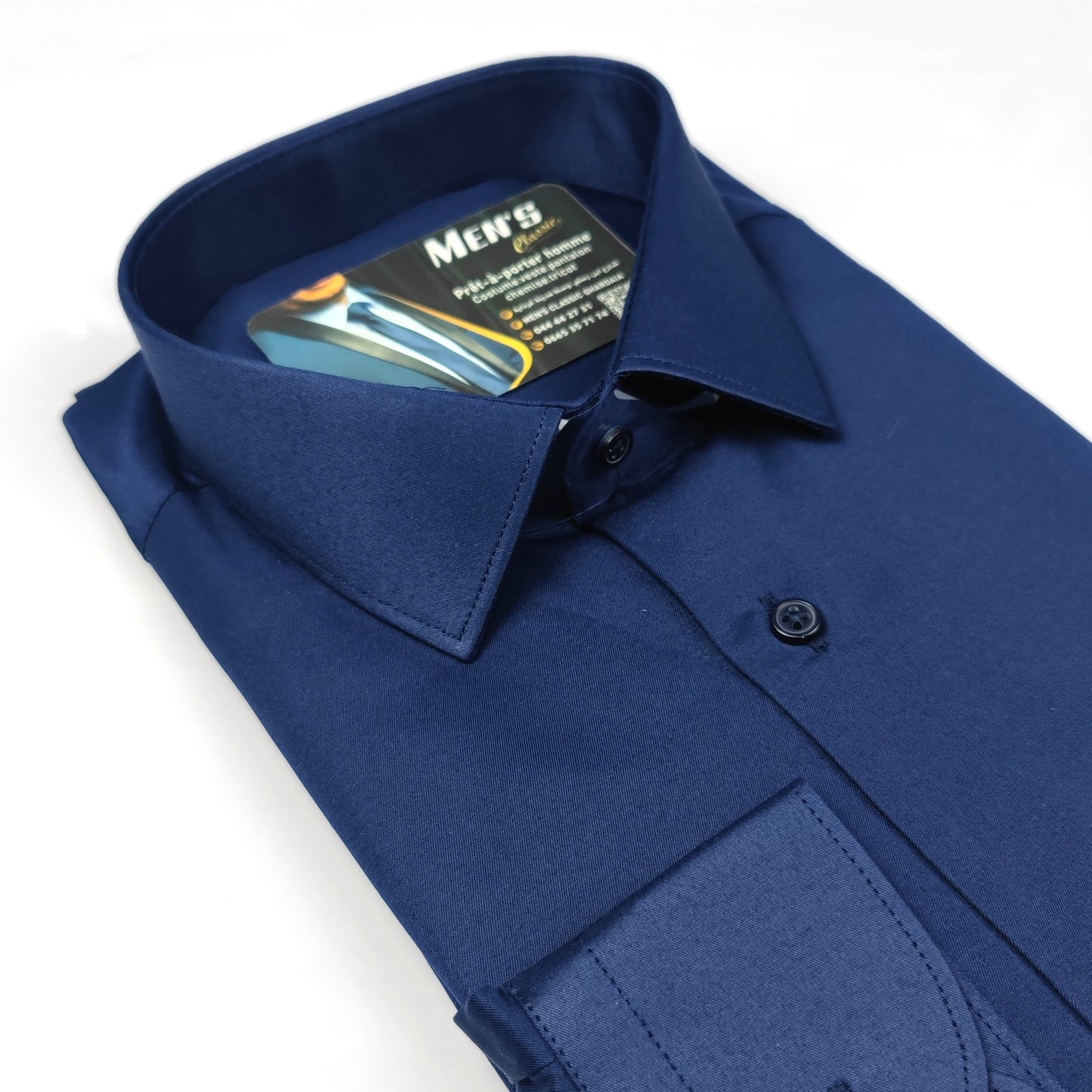 CHEMISE SLIM Bleu nuit