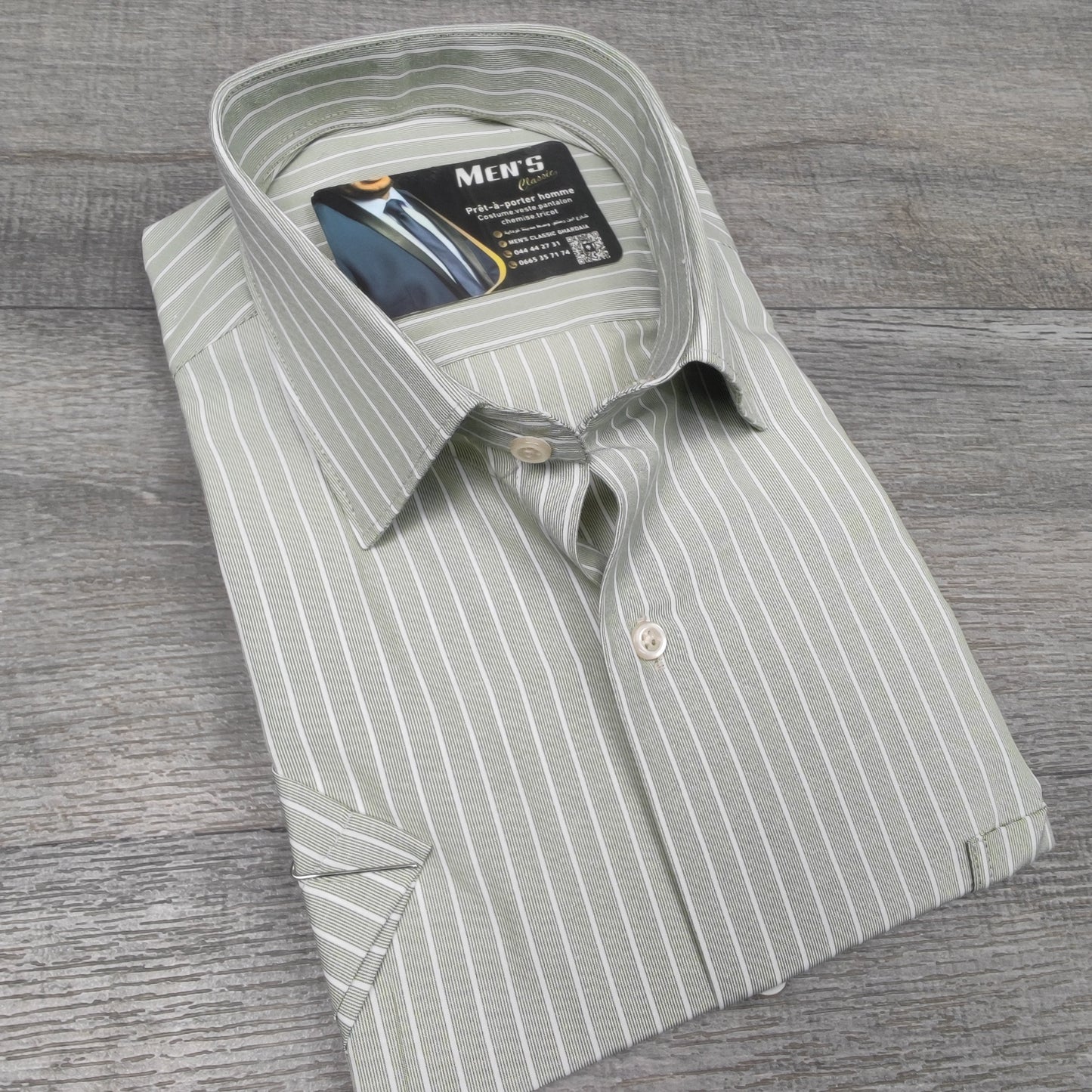Chemisette Classic À rayures M/2XL