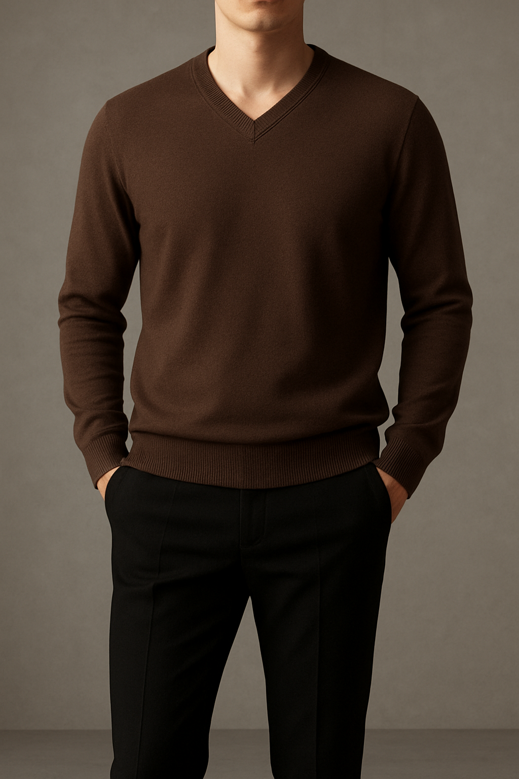 Col V Coton M/2XL