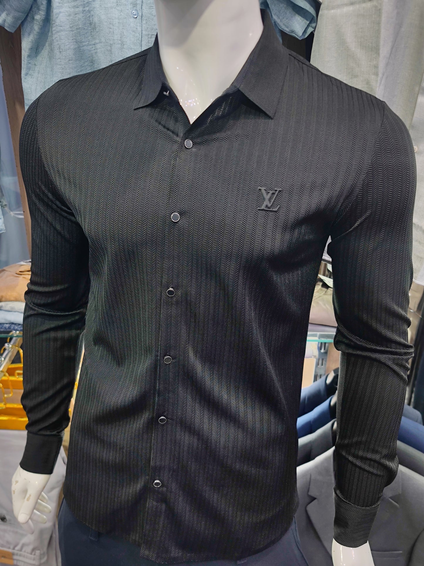 Chemise Slim élastique L/3XL