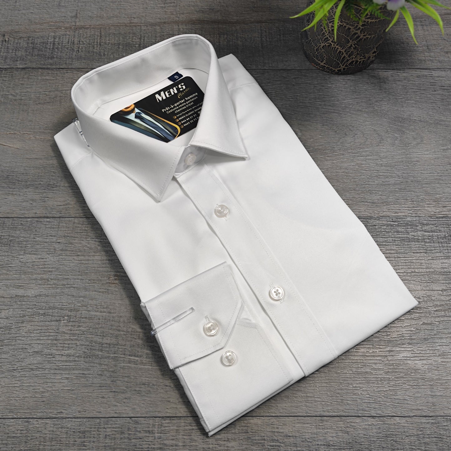 Chemise Satin luxe S/ 2XL