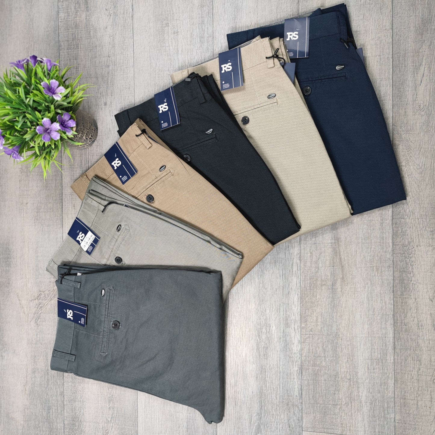 Pantalon toile Regular 32/40