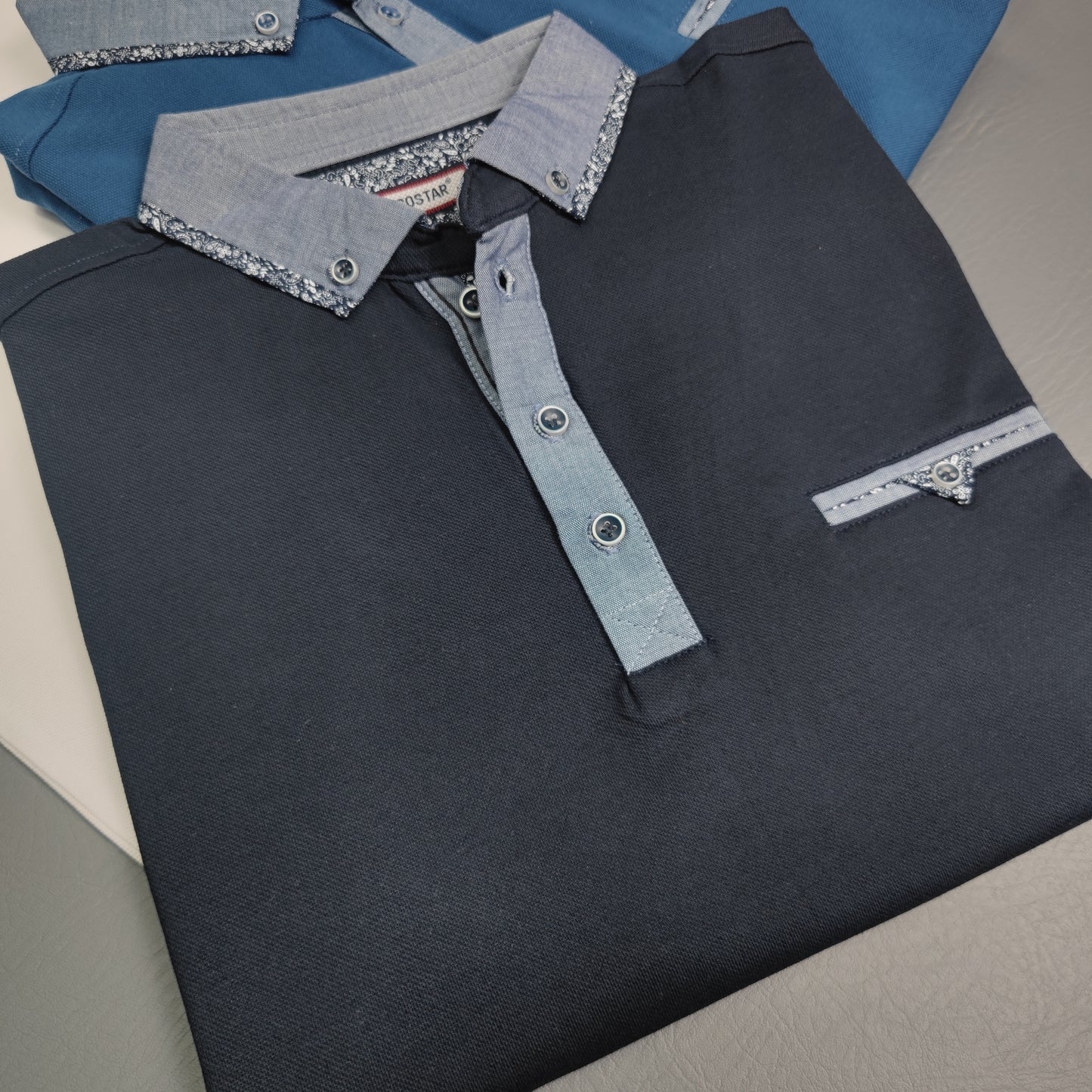 T-shirt col jeans M/3XL