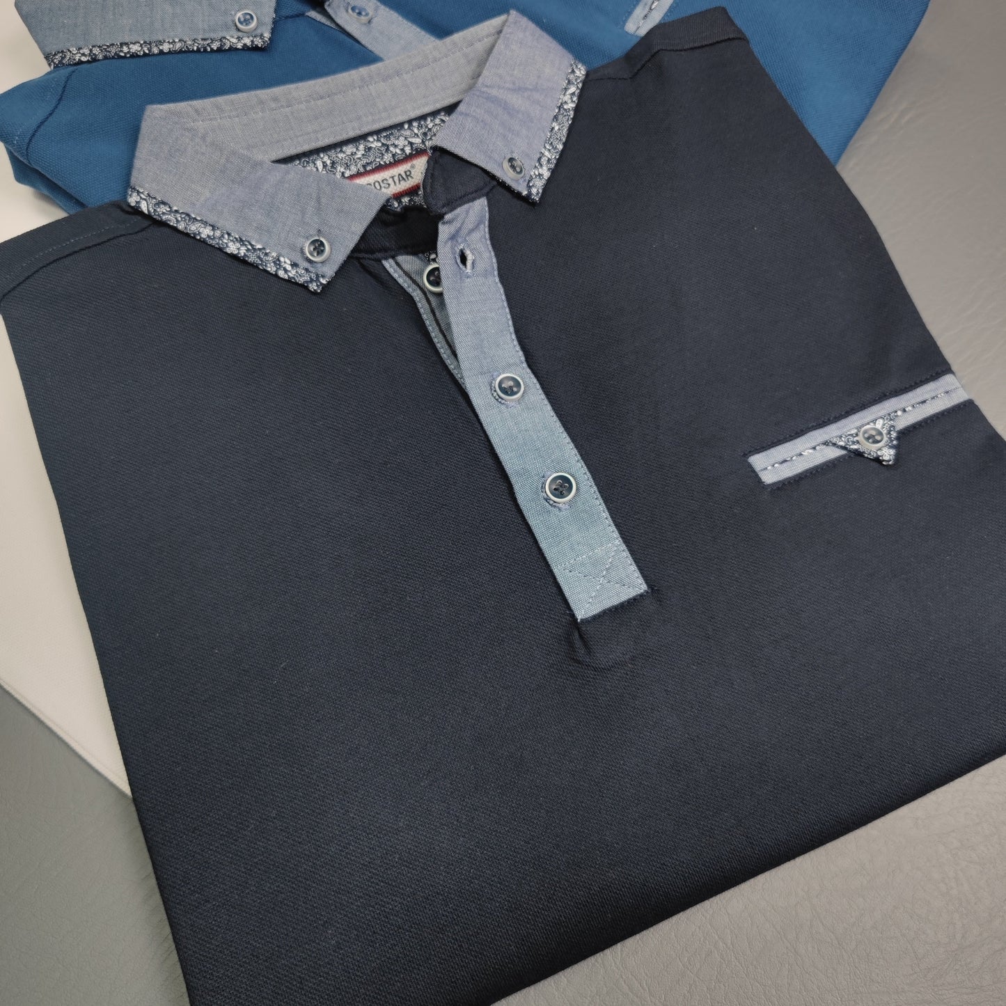 T-shirt col jeans M/3XL