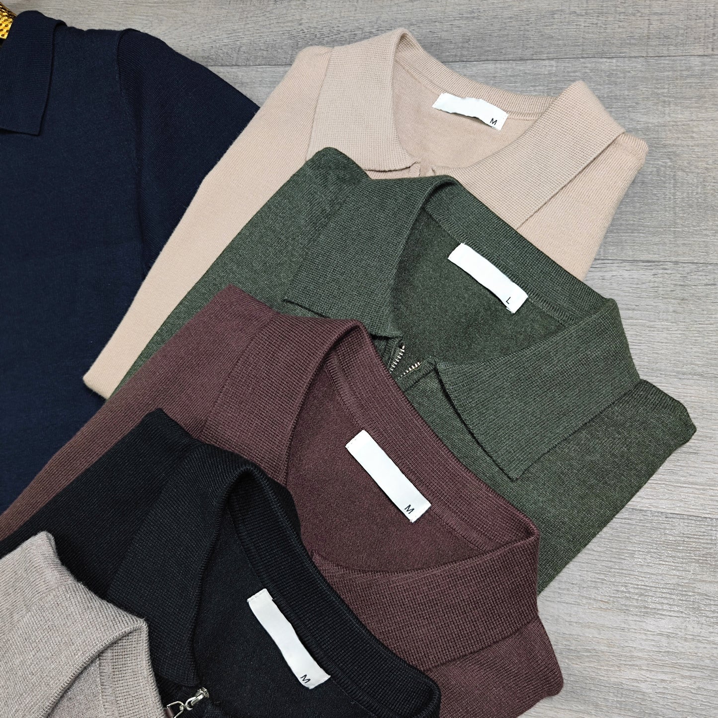 Col zippé Coton M/3XL