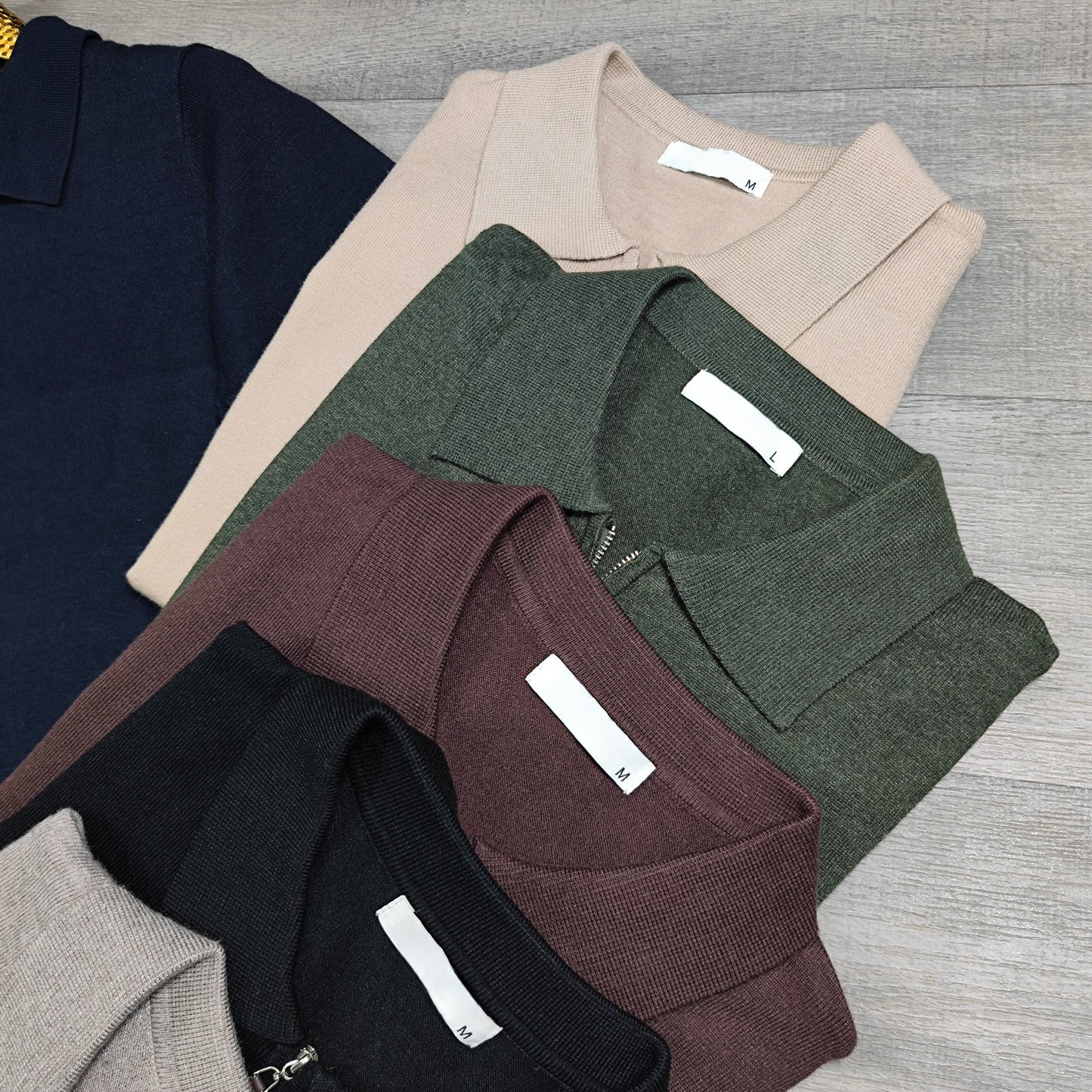Col zippé Coton M/2XL
