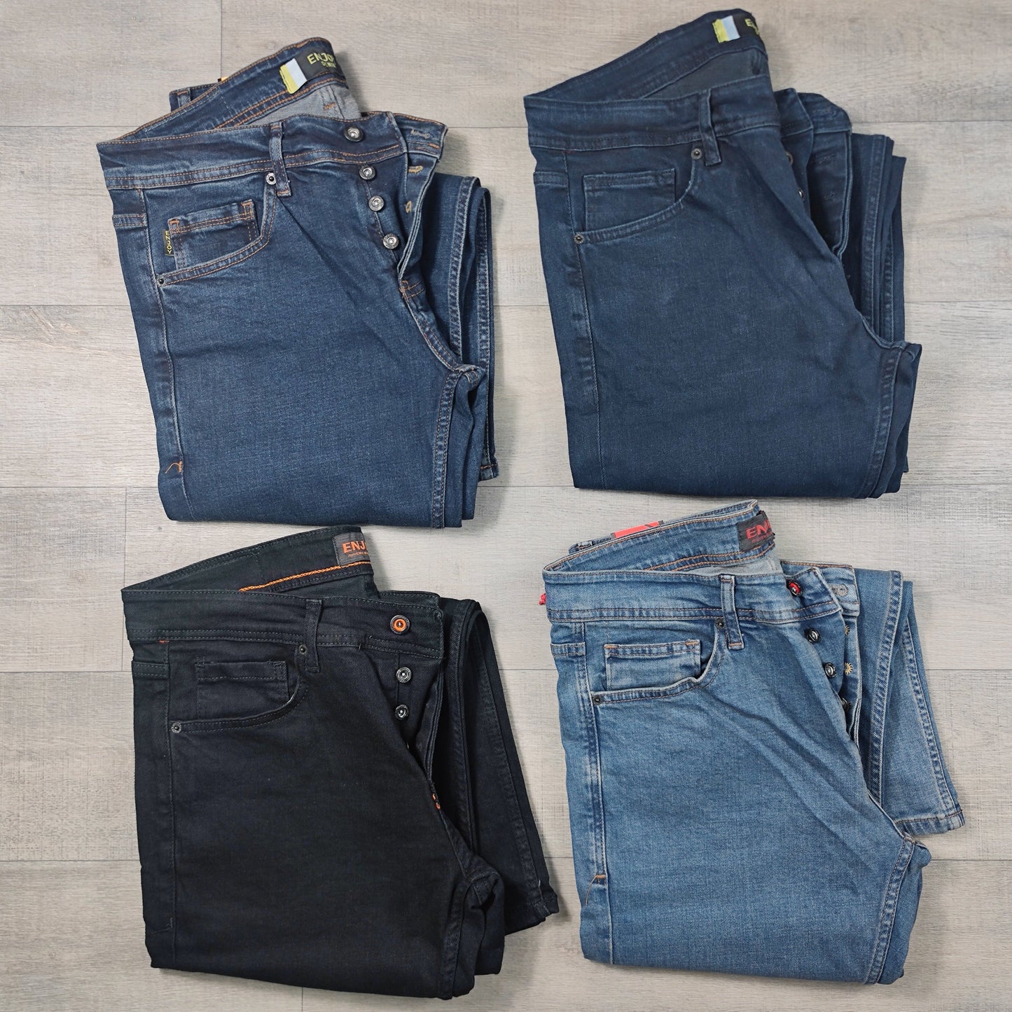 jeans Demi slim élastique 34/40