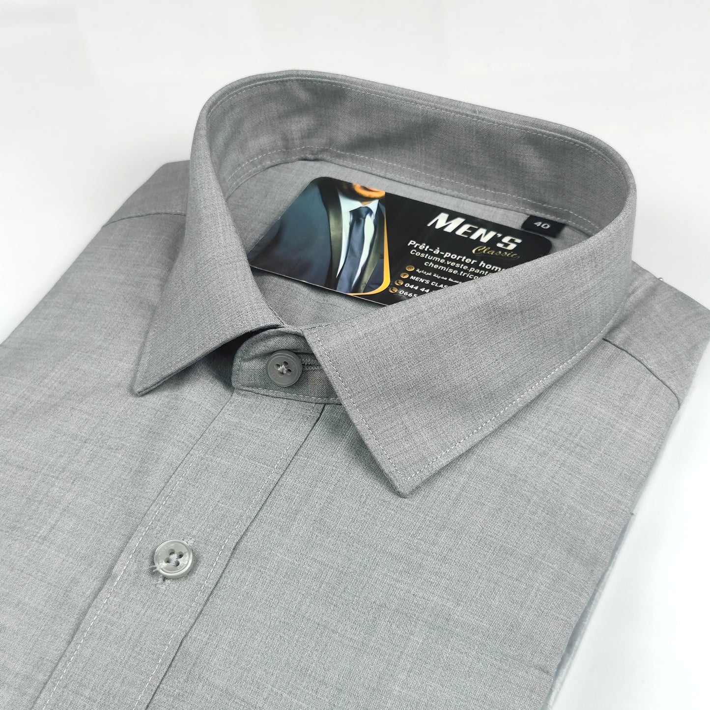 Chemise classique uni 39/44