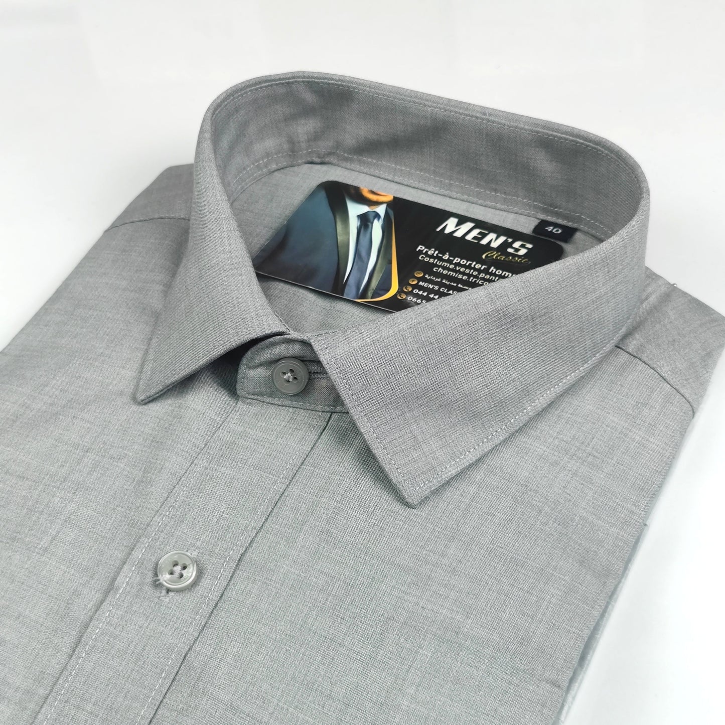 Chemise classique uni 39/44