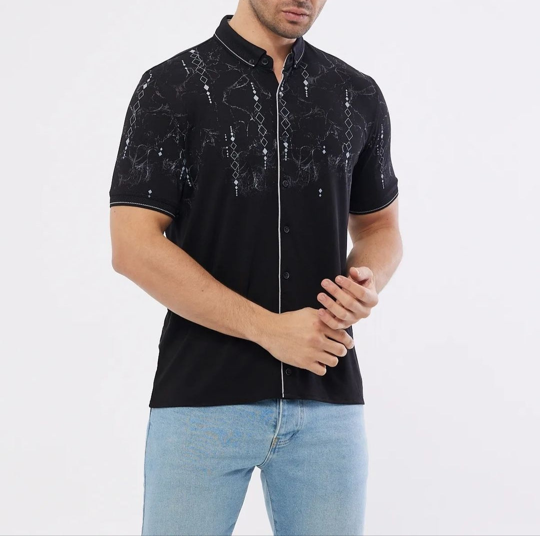 Chemisette slim motif MLXLXXL