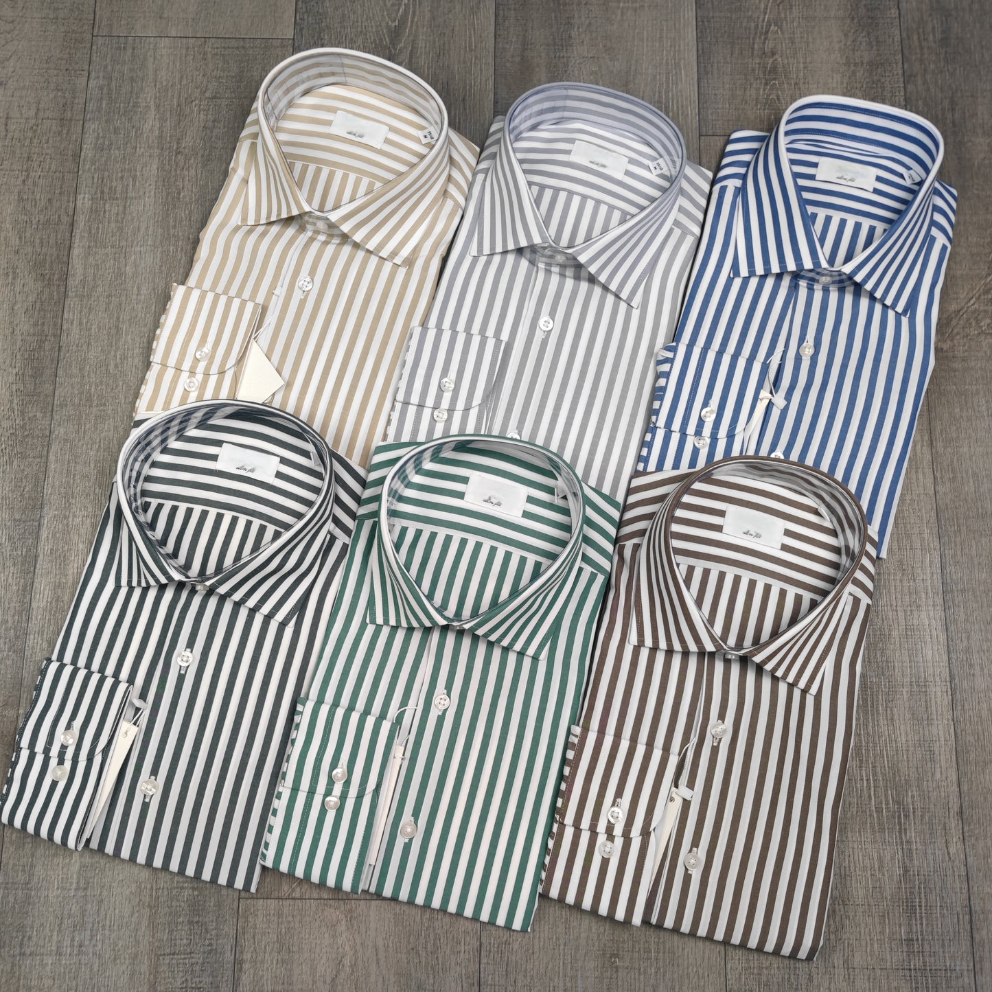 Chemise slim Rayé S/2XL