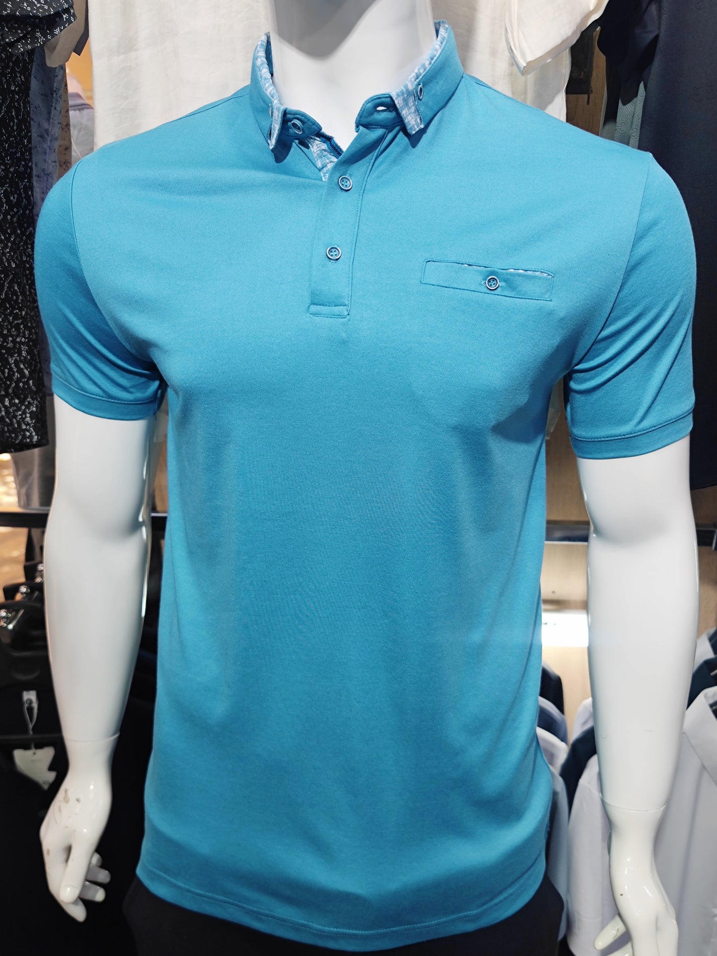 T-shirt Uni avec poche MLXL2XL3XL