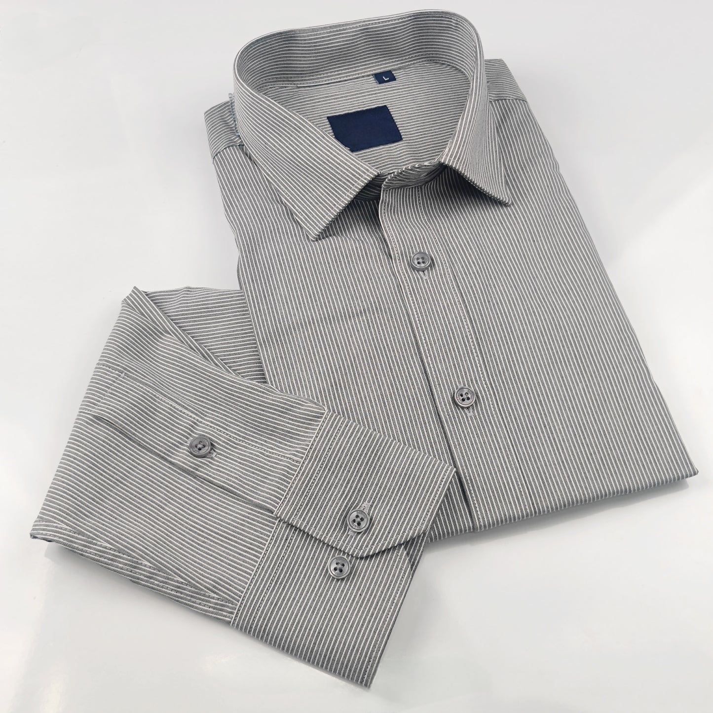 Chemise slim à rayures