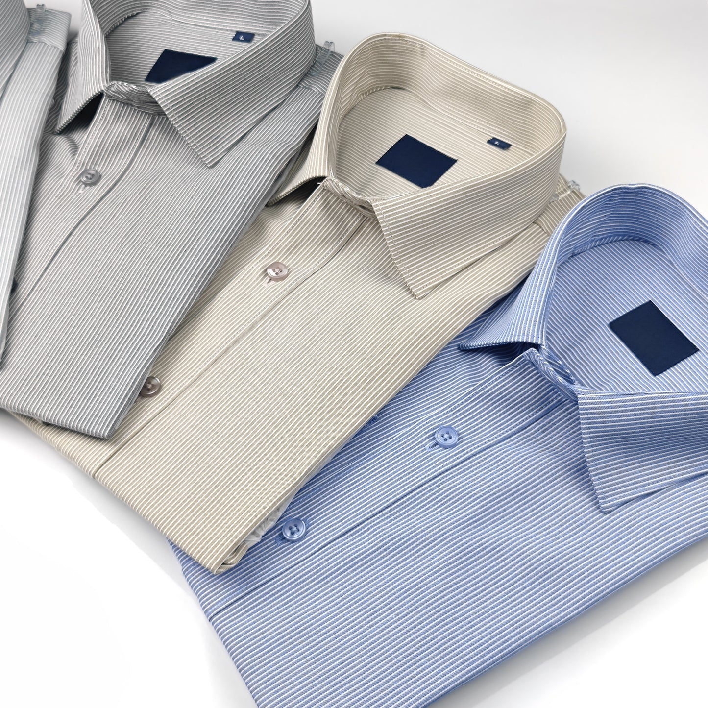 Chemise slim à rayures