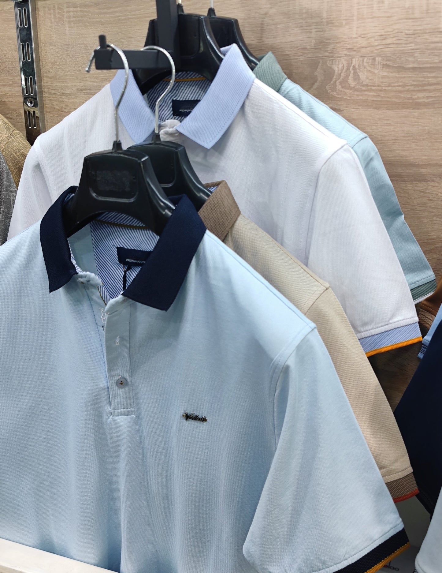 T-shirt Col Oxford M/2XL