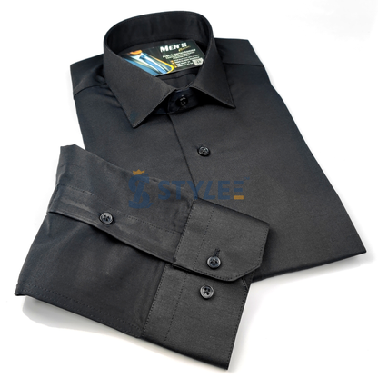 Chemise Noir Slim