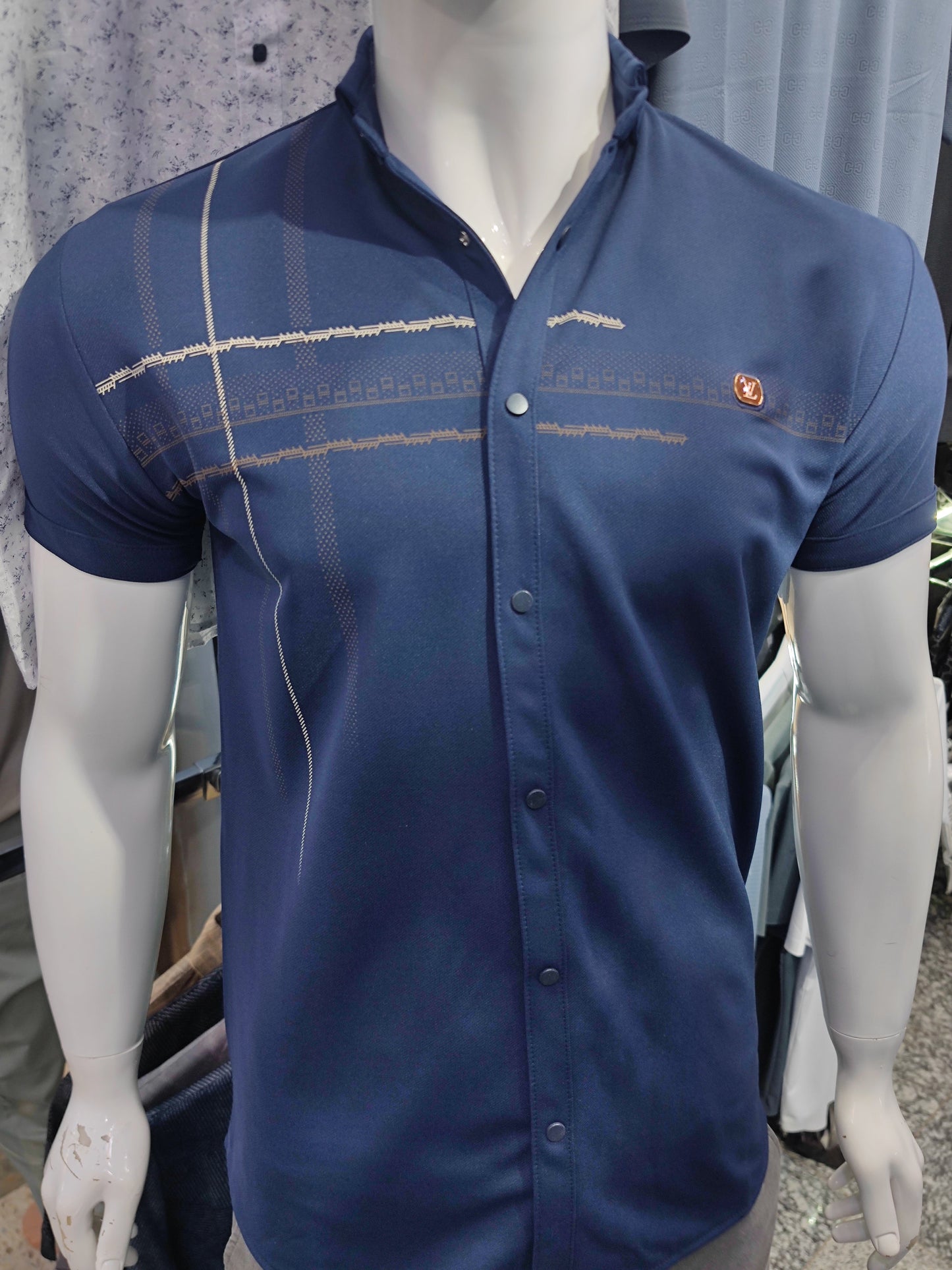 Chemisette slim LV SMLXLXXL