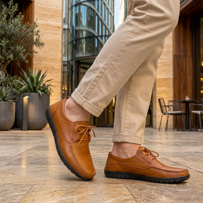 Trappeur cuir Tabac 39/43