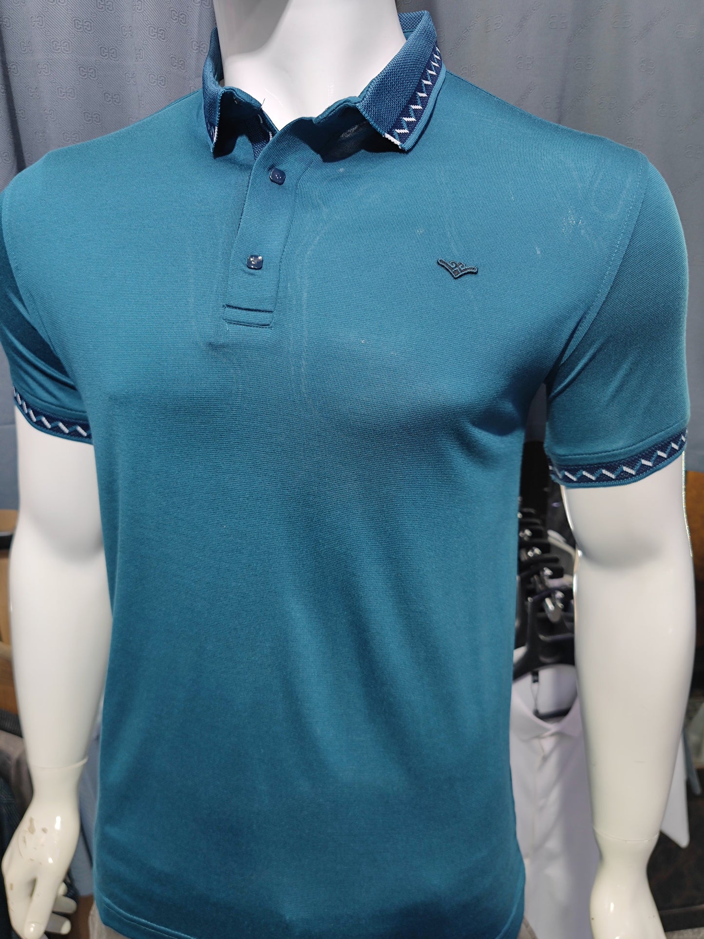 T-shirt Col zigzag  M/2XL