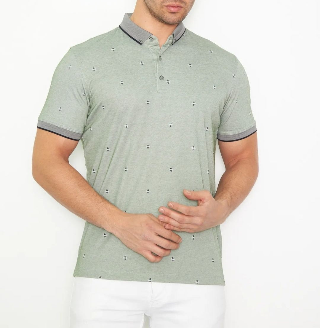 T-shirt col Coton MLXL2XL