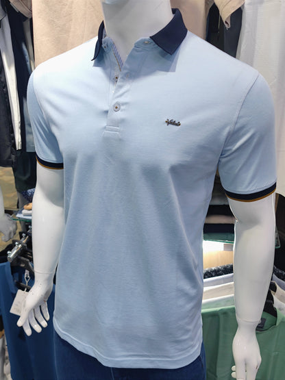 T-shirt Col Oxford  M/2XL