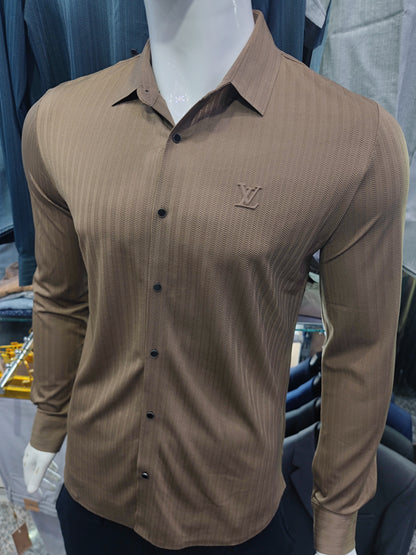 Chemise Slim élastique L/3XL