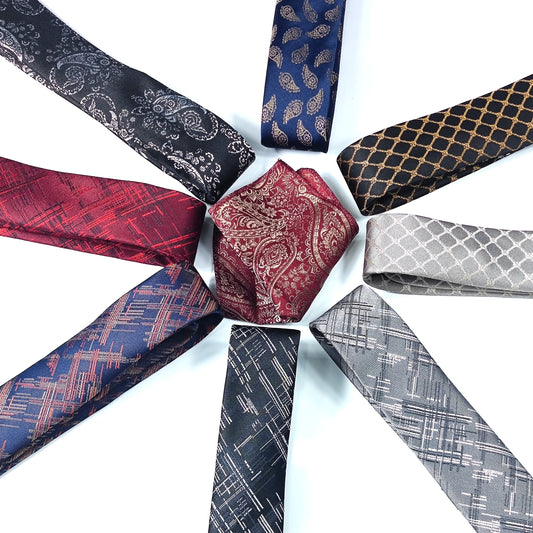 Cravate Mosaïque 2pcs
