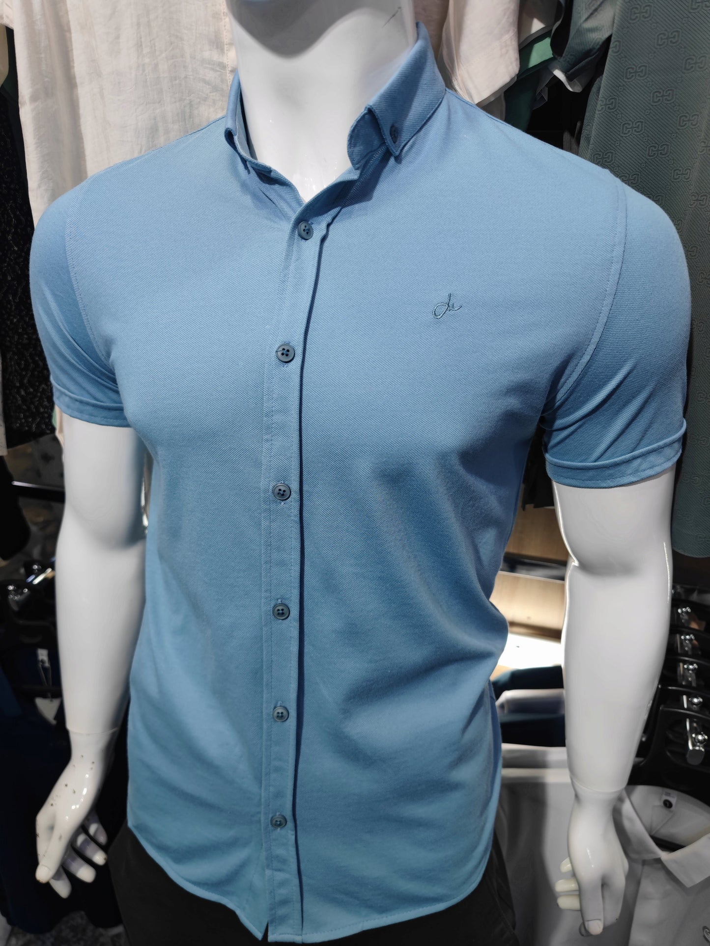 Chemisette coton uni MLXLXXL