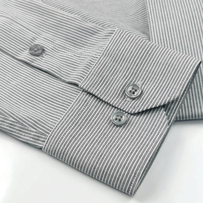 Chemise slim à rayures