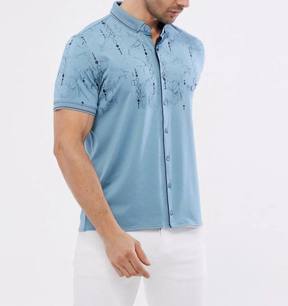 Chemisette slim motif MLXLXXL