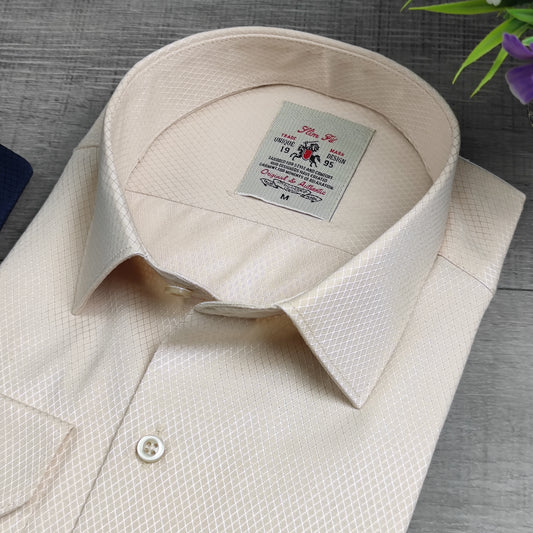 Chemise slim carreaux S/XL