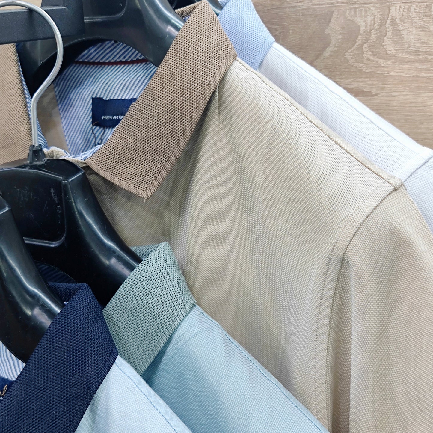 T-shirt Col Oxford  M/2XL