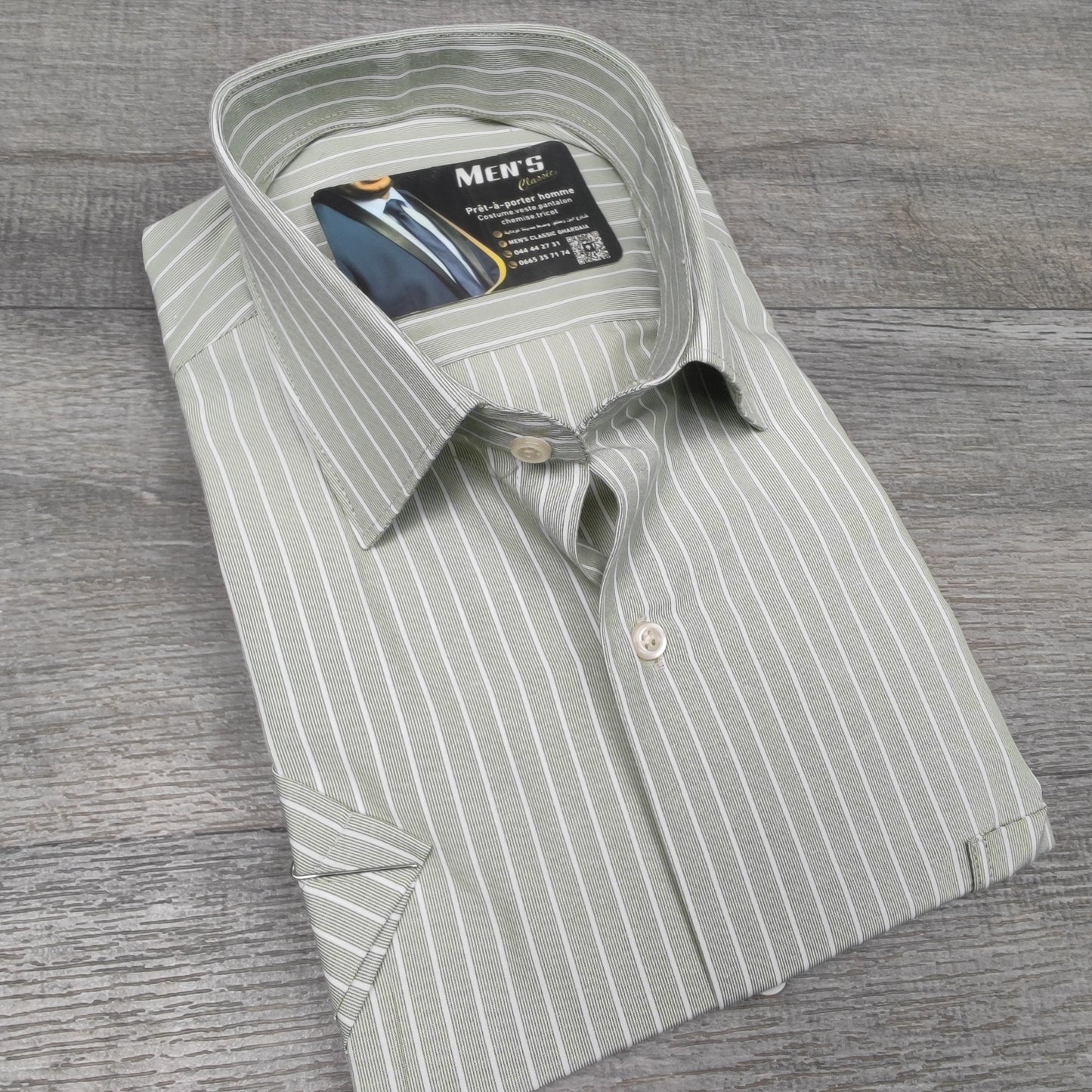 Chemisette Classic À rayures M/2XL
