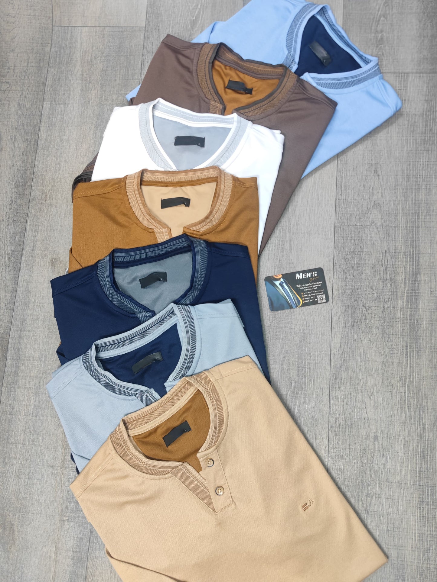 T-shirt V Coton MLXL2XL