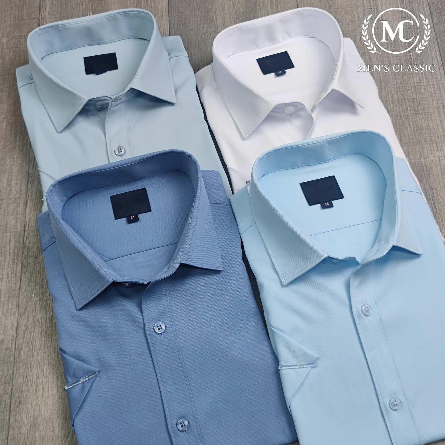 Chemisette Slim Coton Lycra S/3XL