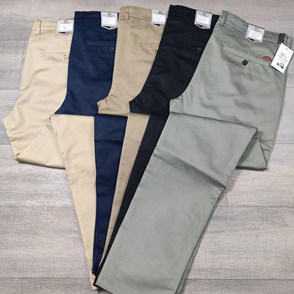 Pantalon toile Bamboo demi Slim