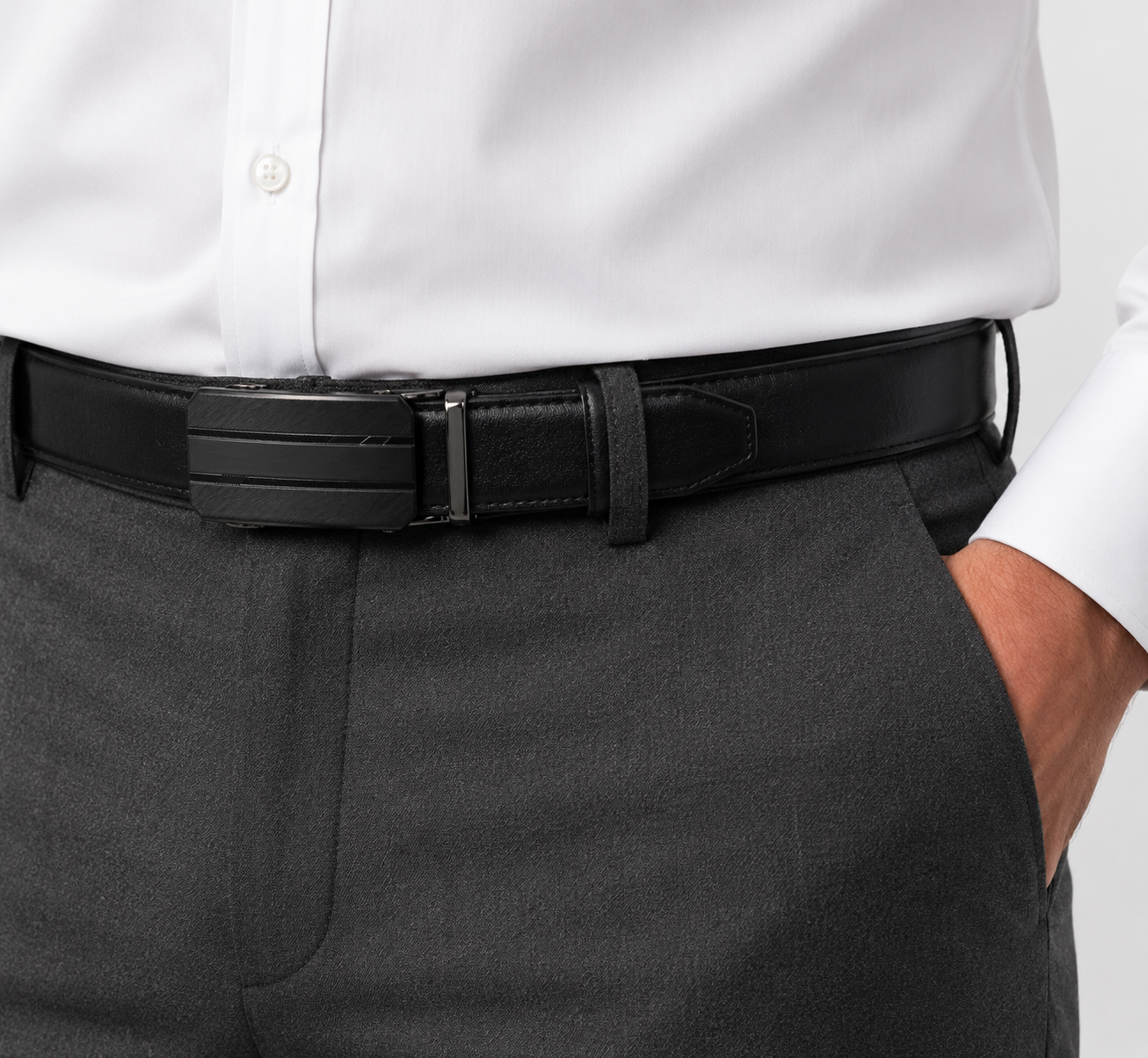 Ceinture automatique Noir simple