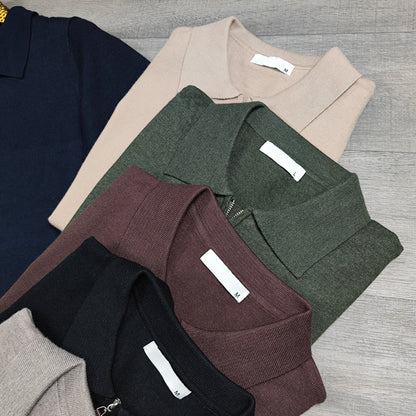 Col zippé Coton M/3XL