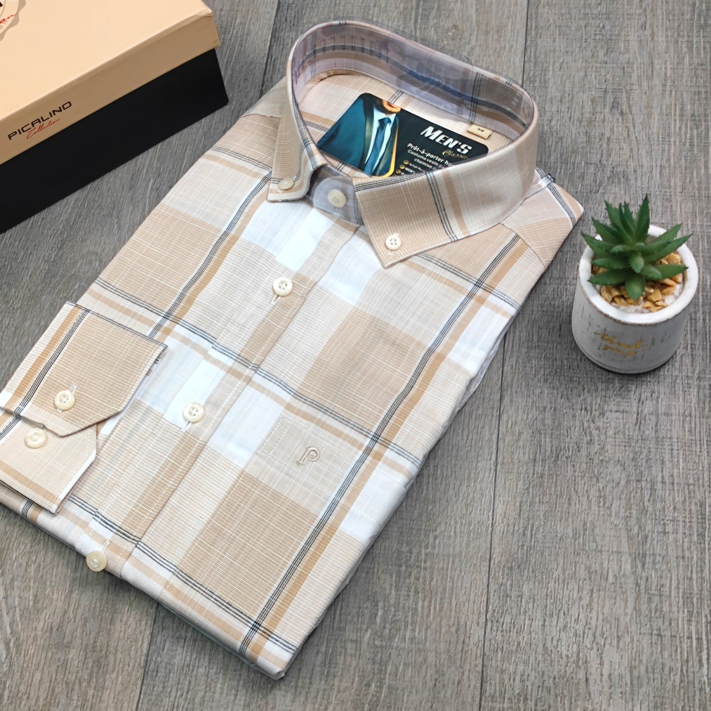 Chemise classique Carreau 39/44