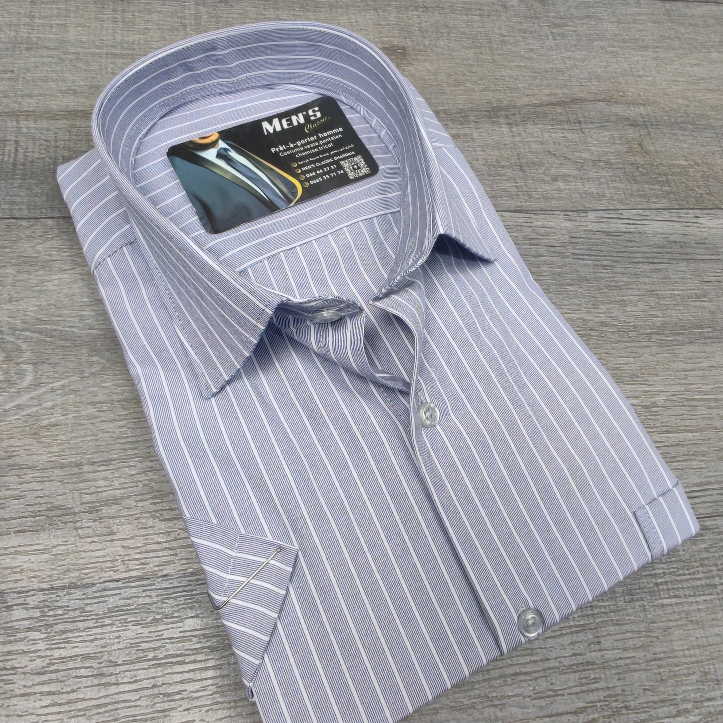 Chemisette Classic À rayures M/2XL