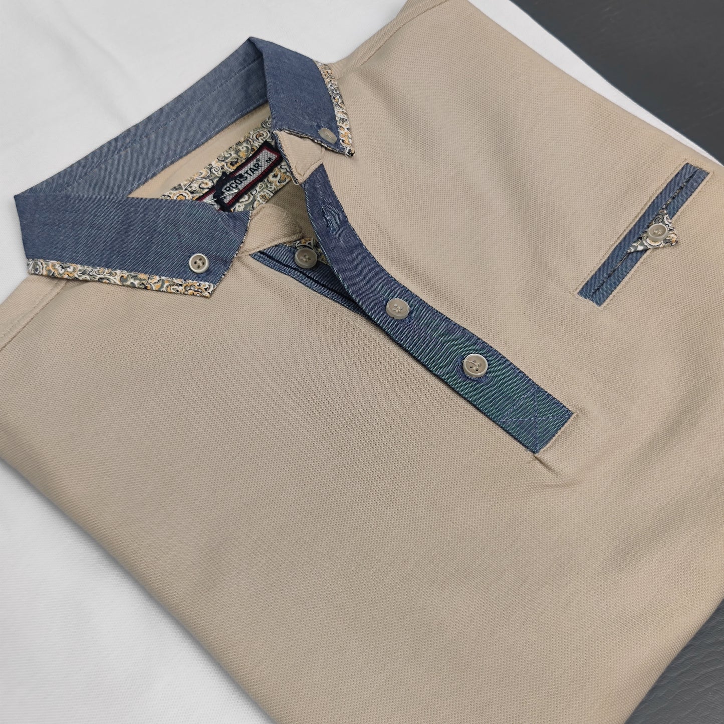 T-shirt col jeans M/3XL