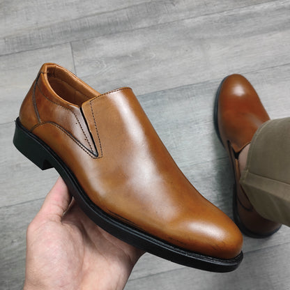 Mocassin Marron sans lacets C3 40/43