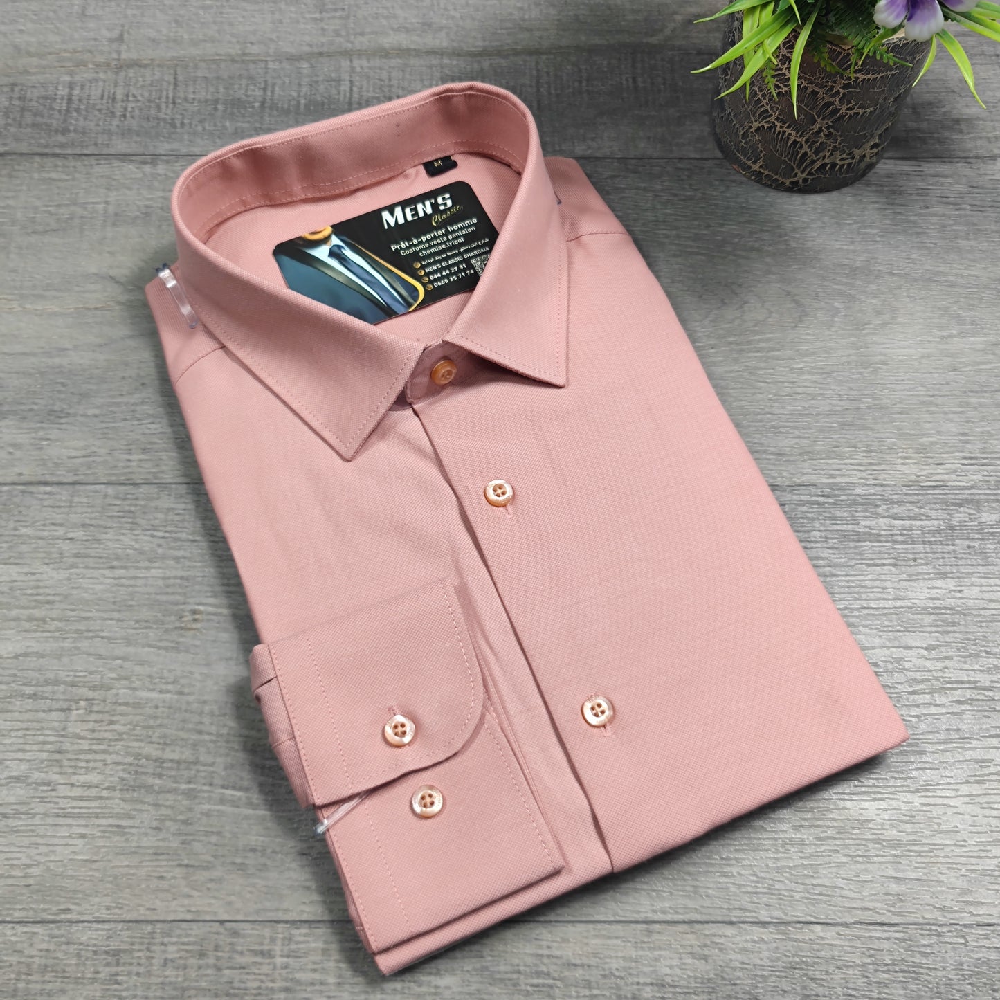 Chemise Slim Coton S/2XL