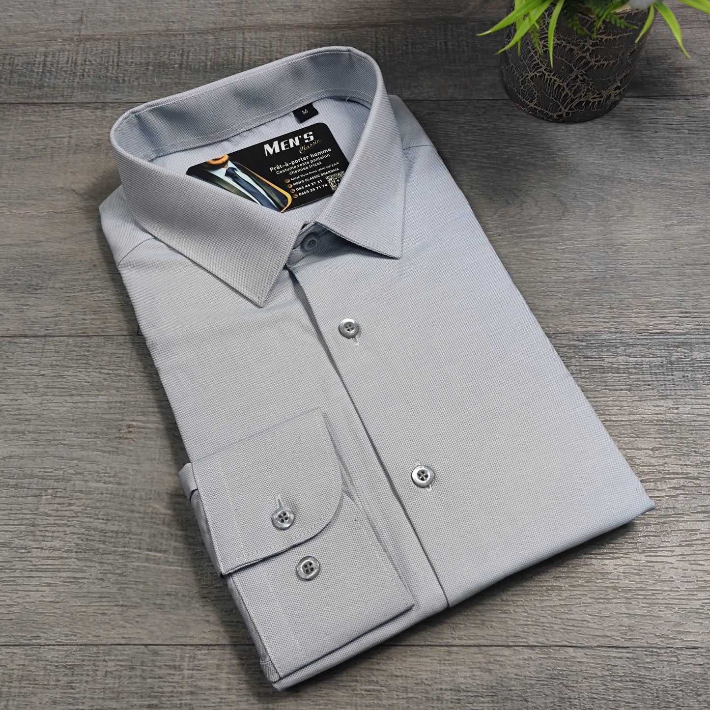 Chemise Slim Coton S/2XL