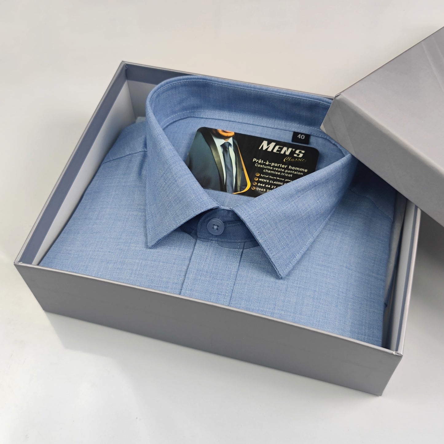 Chemise classique uni 39/44