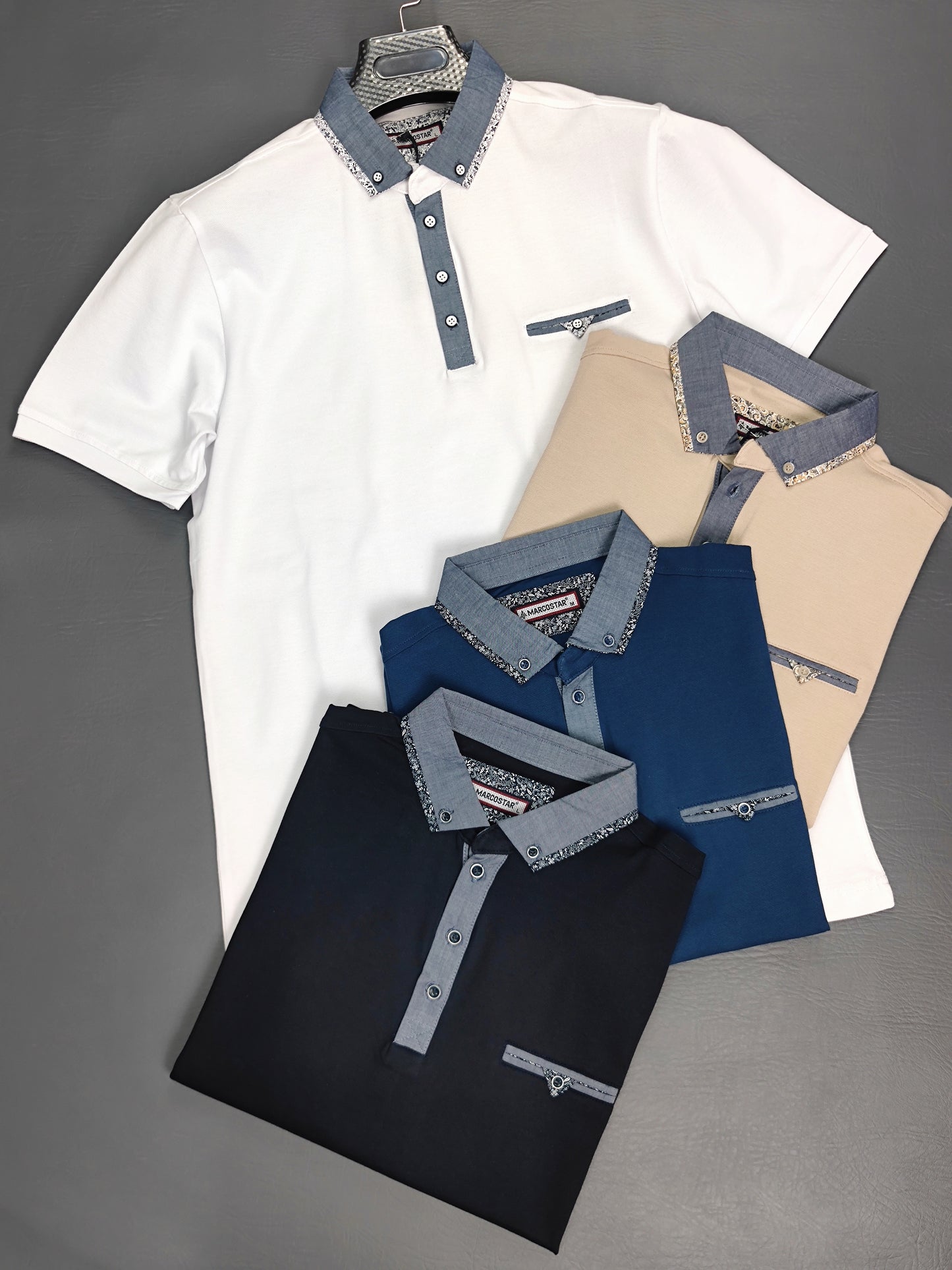 T-shirt col jeans M/3XL
