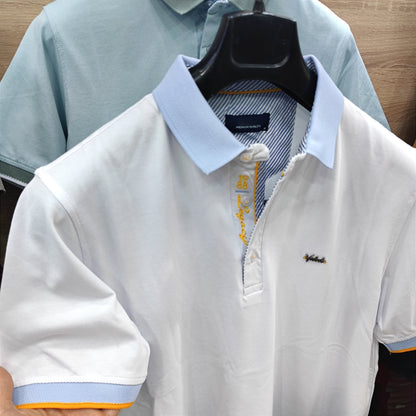 T-shirt Col Oxford  M/2XL