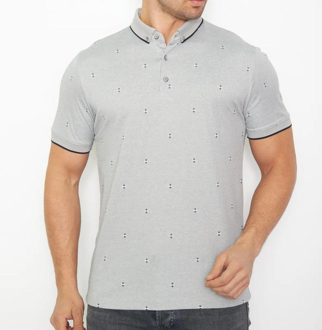 T-shirt col Coton MLXL2XL