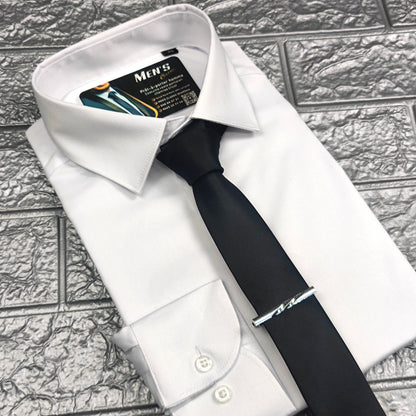 Chemise slim blanche